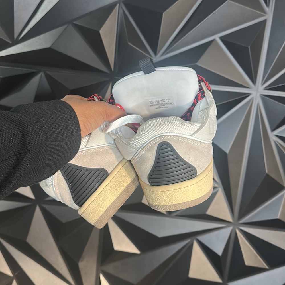Lanvin Leather Curb Sneakers - Picture 5 of 10